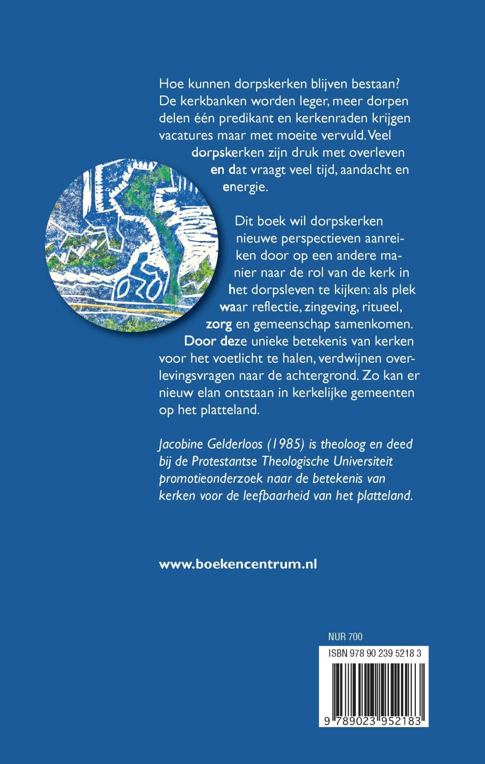 Sporen van God in het dorpbackcover