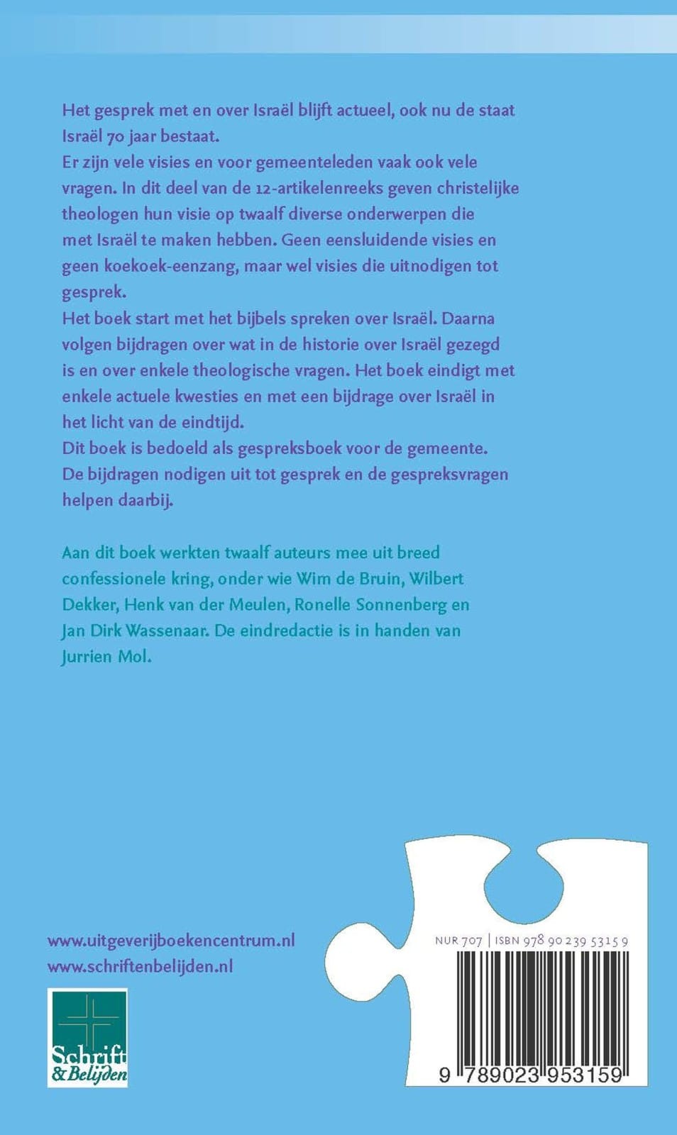 12 artikelen over Israëlbackcover