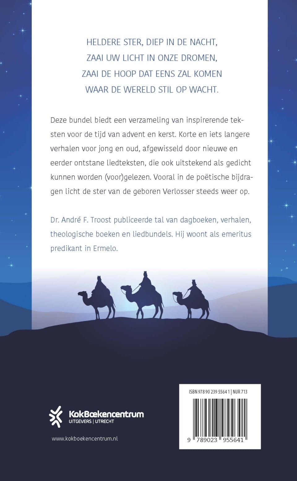 Als een ster is Hij verschenenbackcover