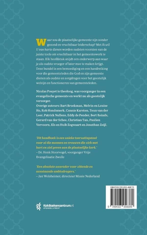 Ik wil U van harte dienenbackcover