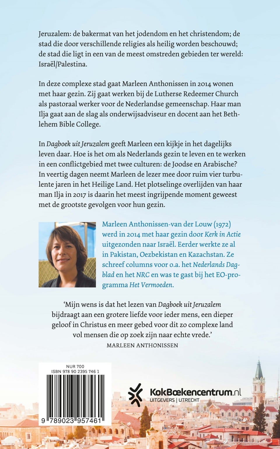 Dagboek uit Jeruzalembackcover