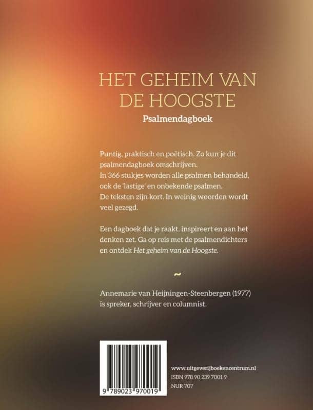 Het geheim van de hoogstebackcover
