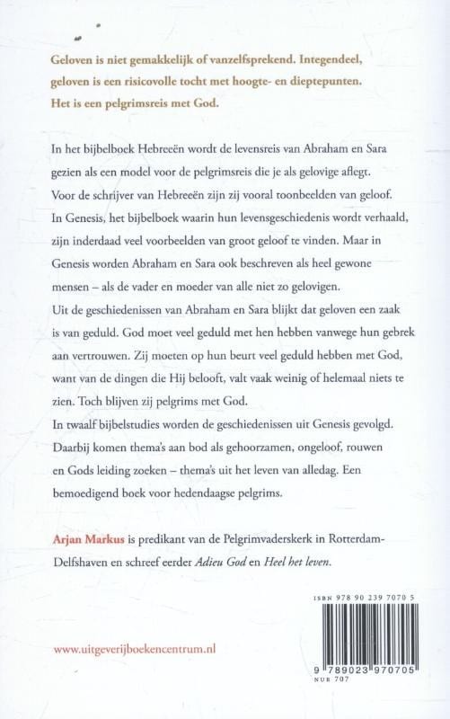Pelgrim met Godbackcover