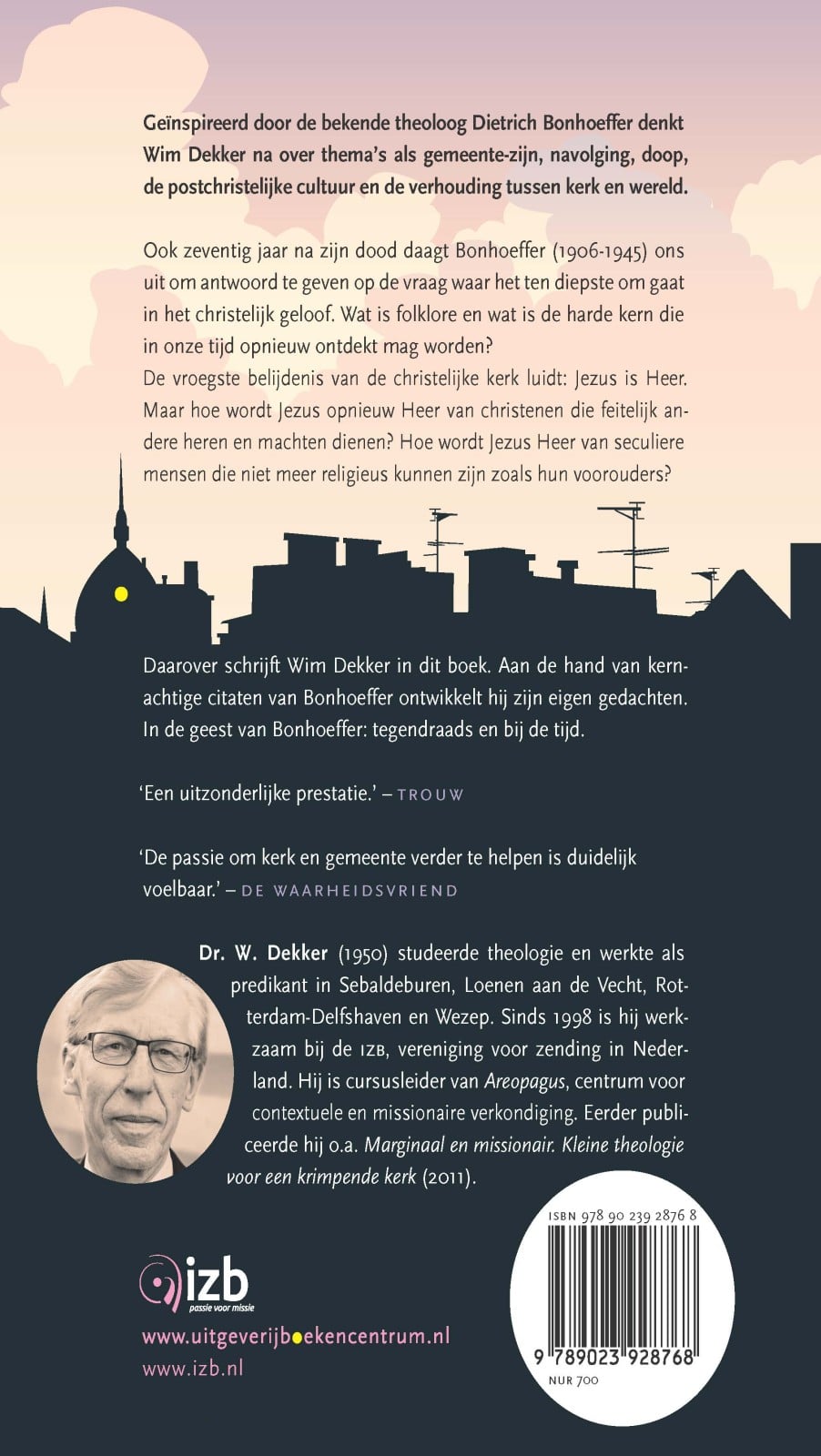 Tegendraads en bij de tijdbackcover