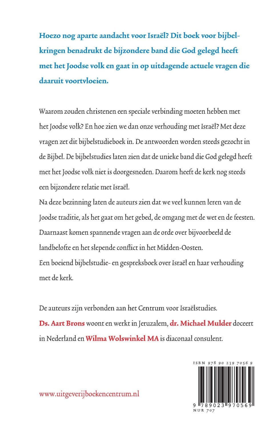 Hoezo Israël?backcover