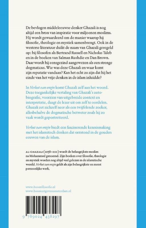 Verlost van onzinbackcover