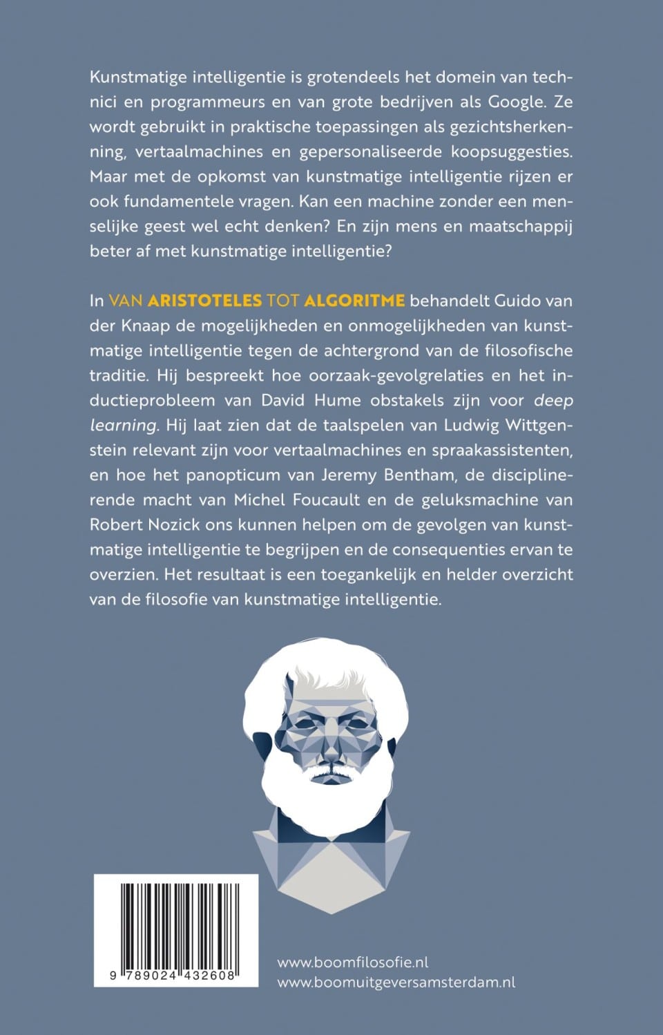 Van Aristoteles tot algoritmebackcover