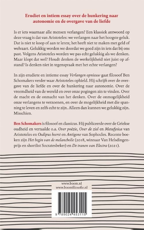 Verlangen opnieuwbackcover