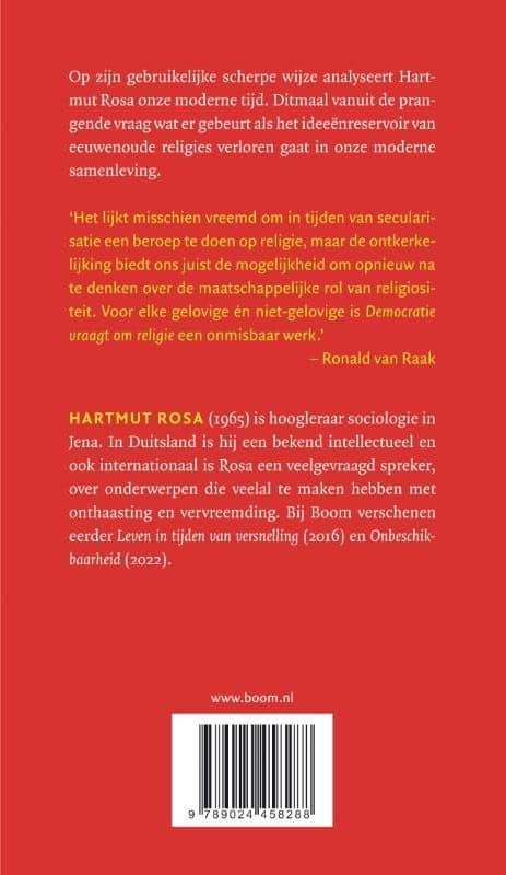 Democratie vraagt om religiebackcover