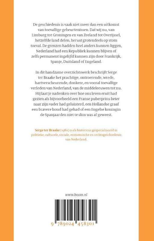 Het ontstaan van Nederlandbackcover