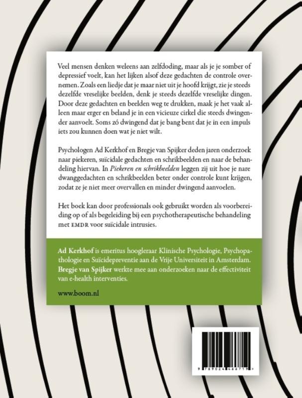 Piekeren en schrikbeeldenbackcover