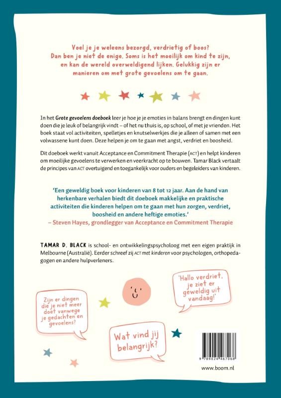 Grote gevoelens doeboekbackcover