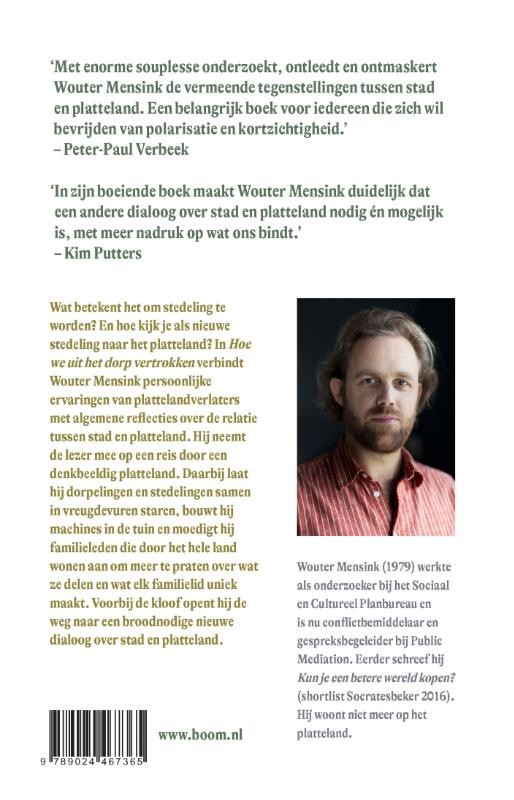 Hoe we uit het dorp vertrokkenbackcover