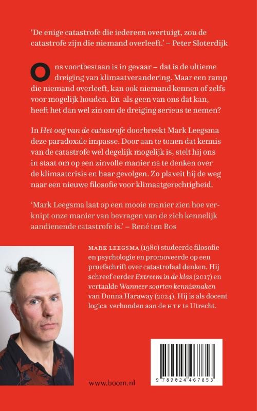 Het oog van de catastrofebackcover