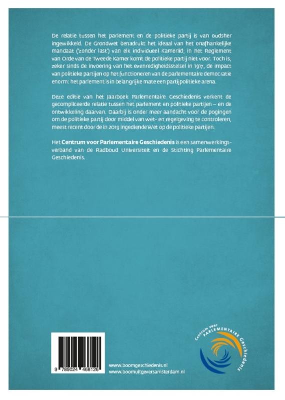 Partij en parlementbackcover