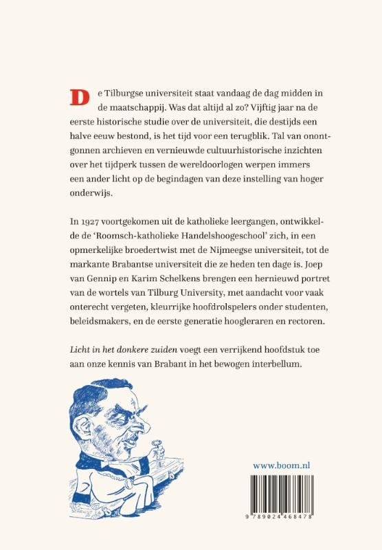 Licht in het donkere zuidenbackcover