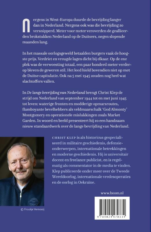 De lange bevrijding van Nederlandbackcover