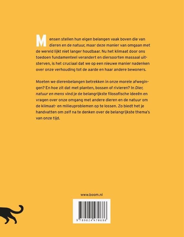 Dier, natuur en mensbackcover