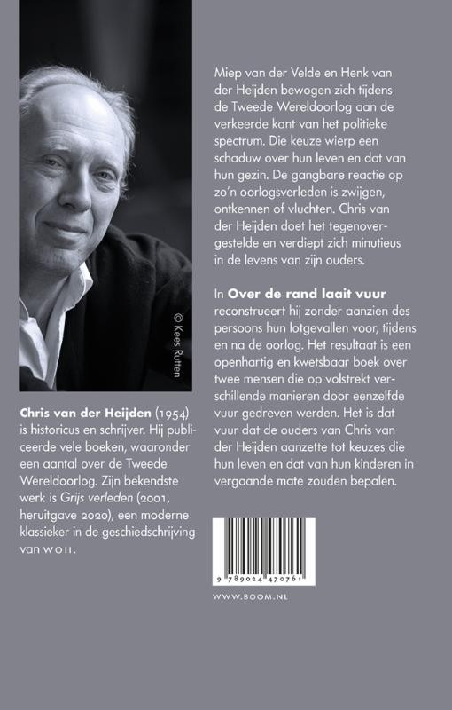 Over de rand laait vuurbackcover