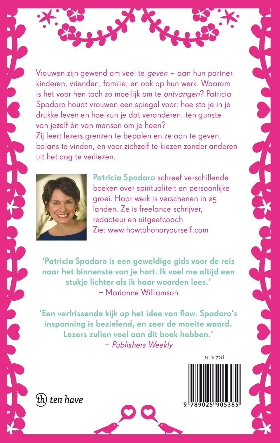 Wees lief voor jezelfbackcover