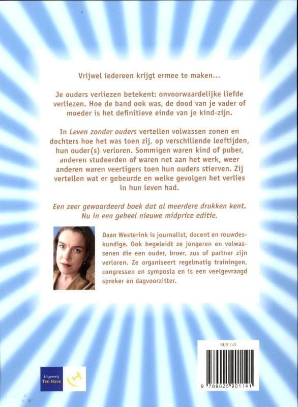 Leven zonder oudersbackcover