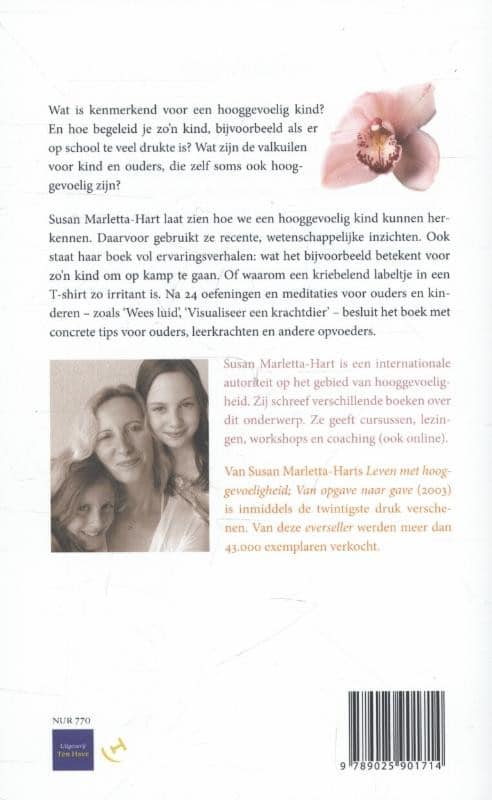 Leven met hooggevoelige kinderenbackcover