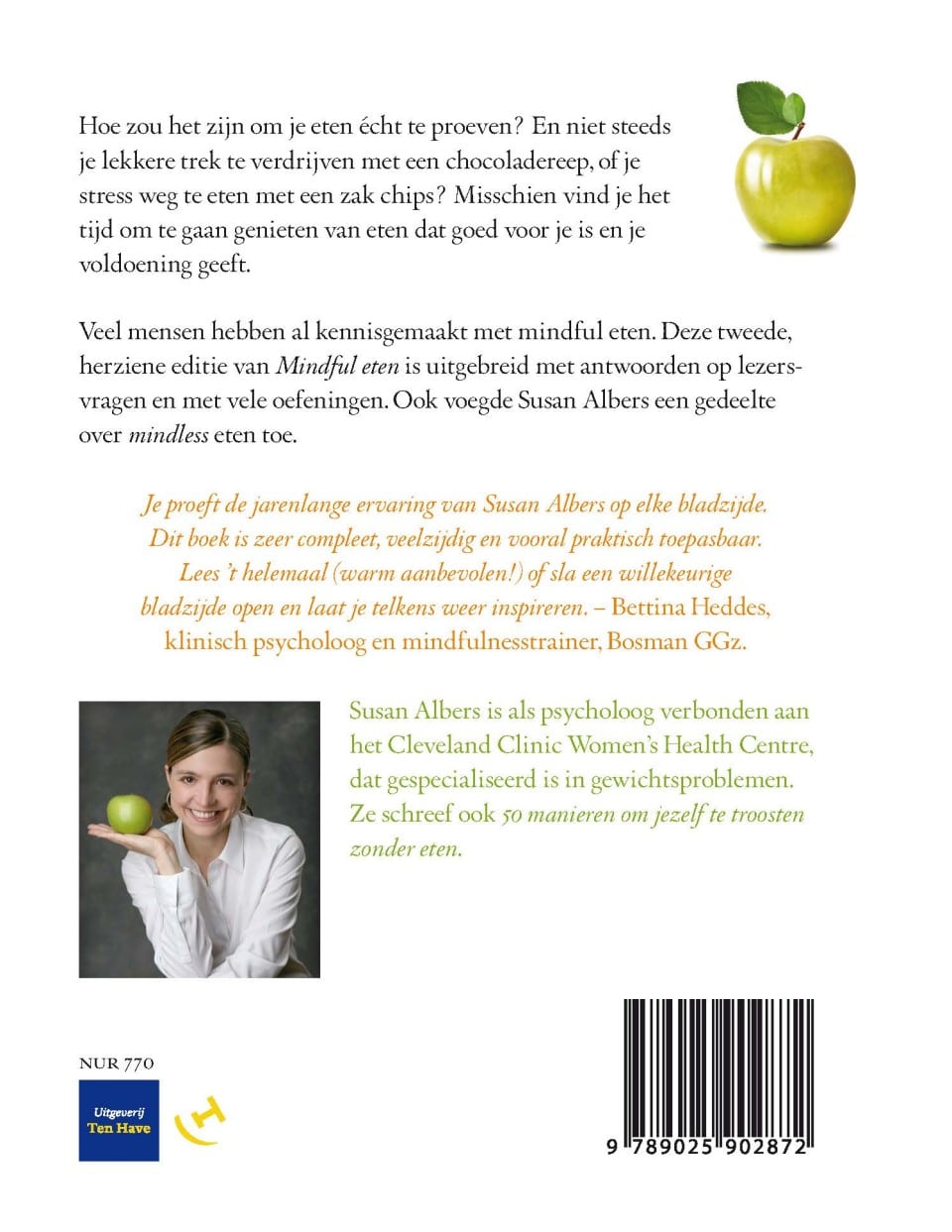 Mindful etenbackcover
