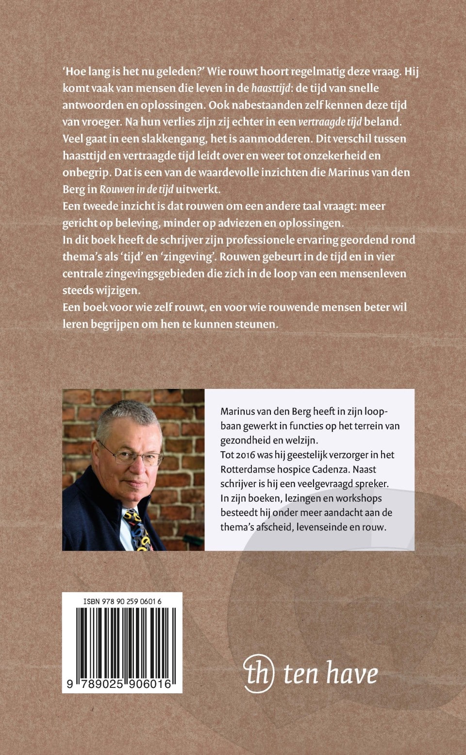 Rouwen in de tijdbackcover