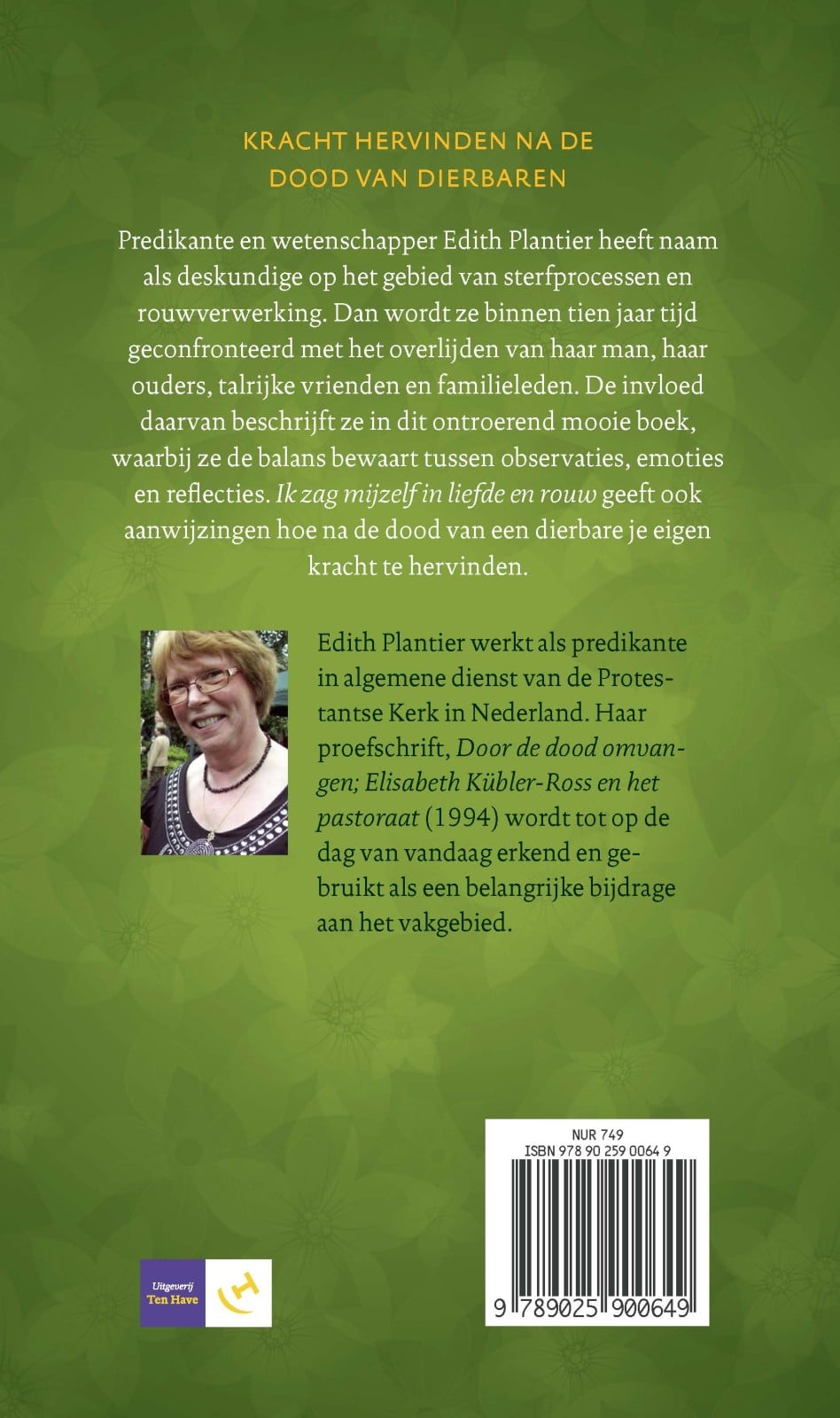 Ik zag mijzelf in liefde en rouwbackcover