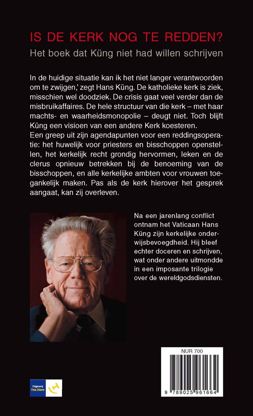 Is de Kerk nog te redden?backcover