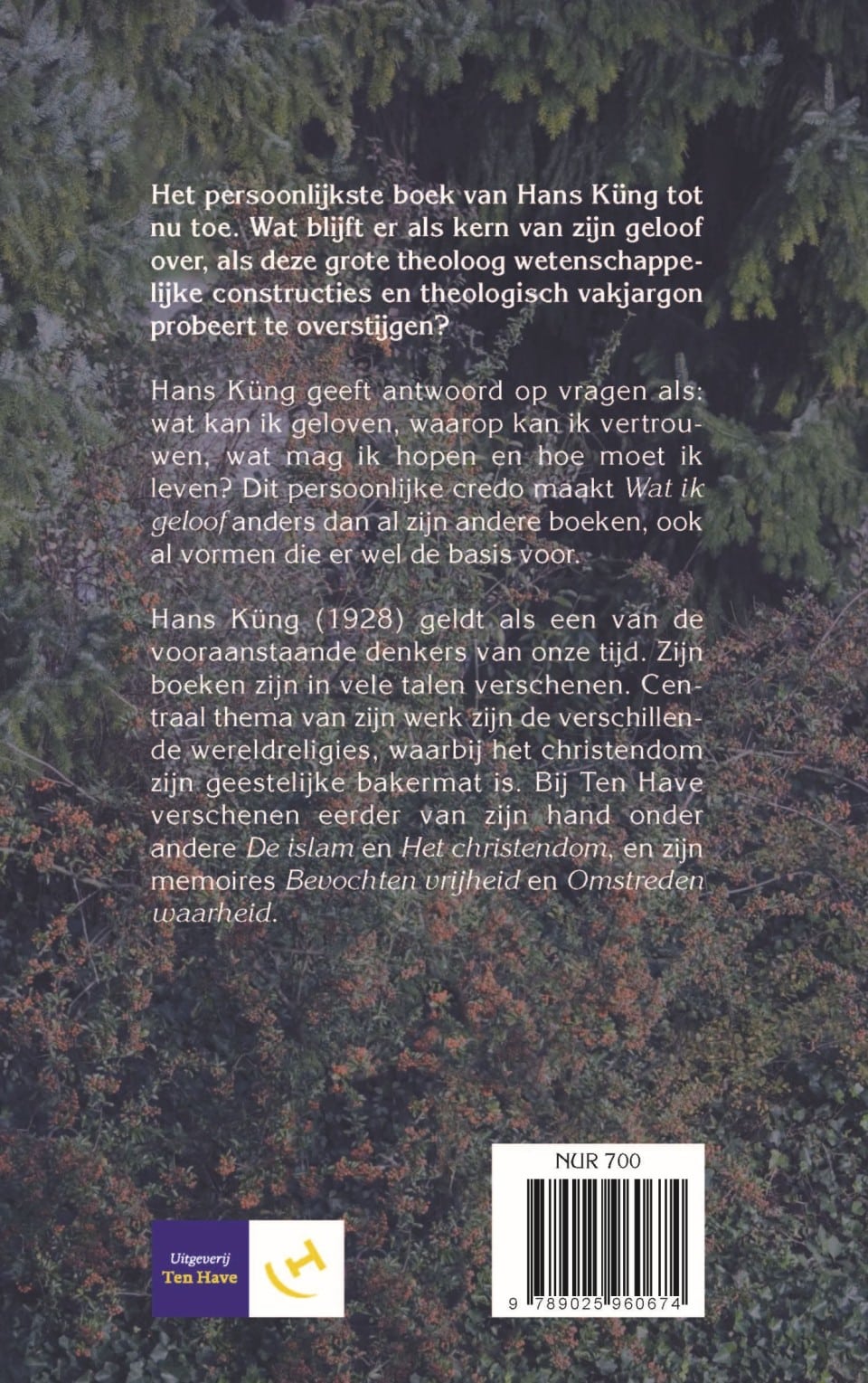 Wat ik geloofbackcover