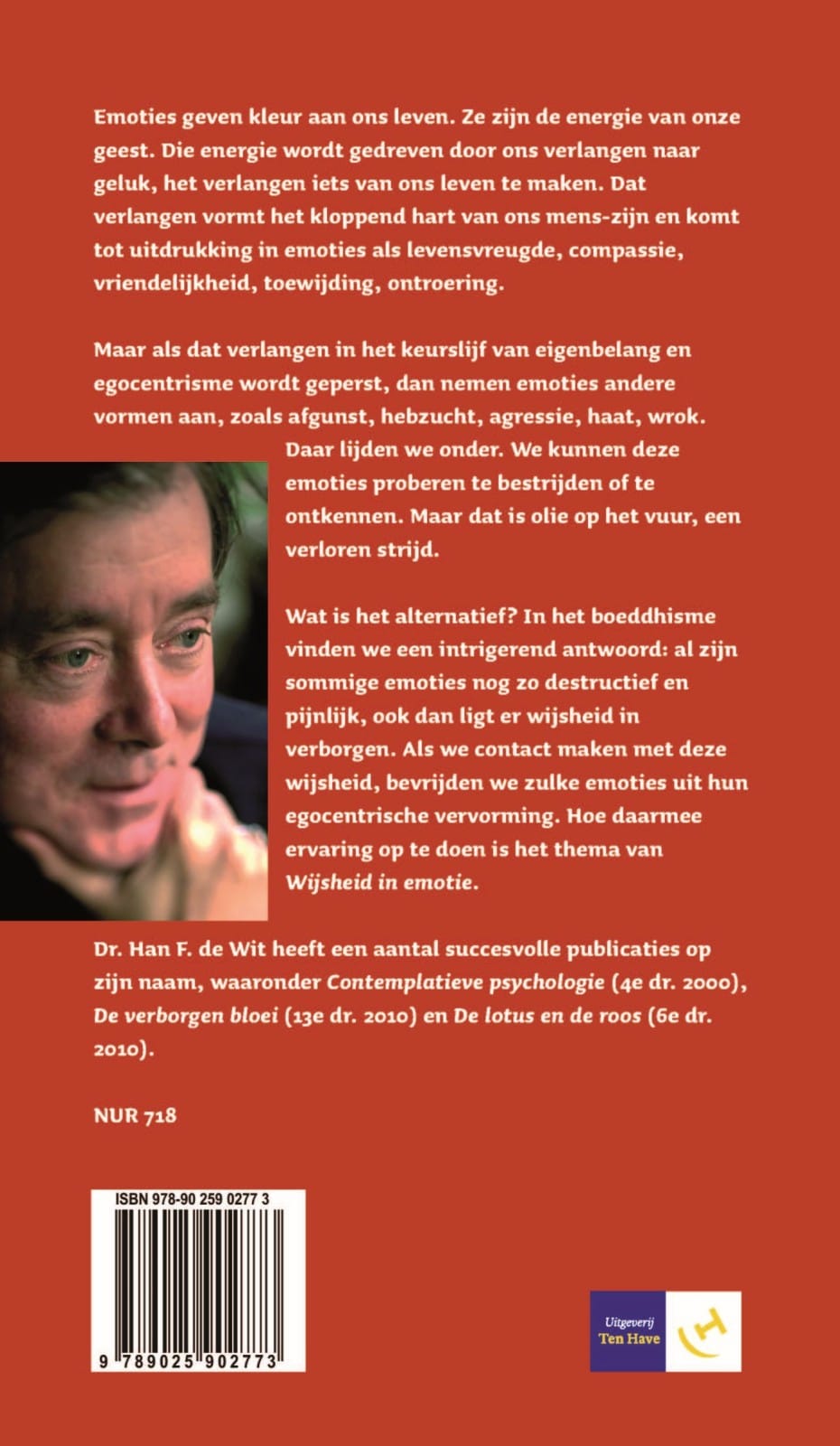 Wijsheid in emotiebackcover