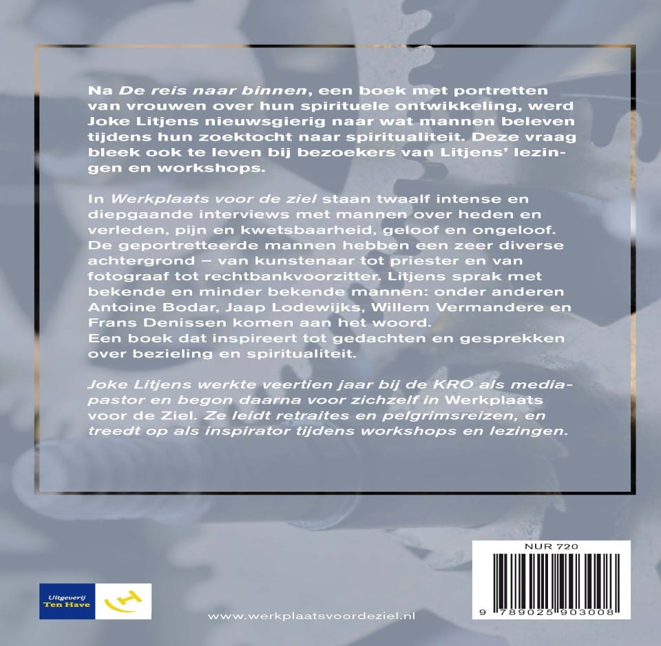 Werkplaats voor de zielbackcover