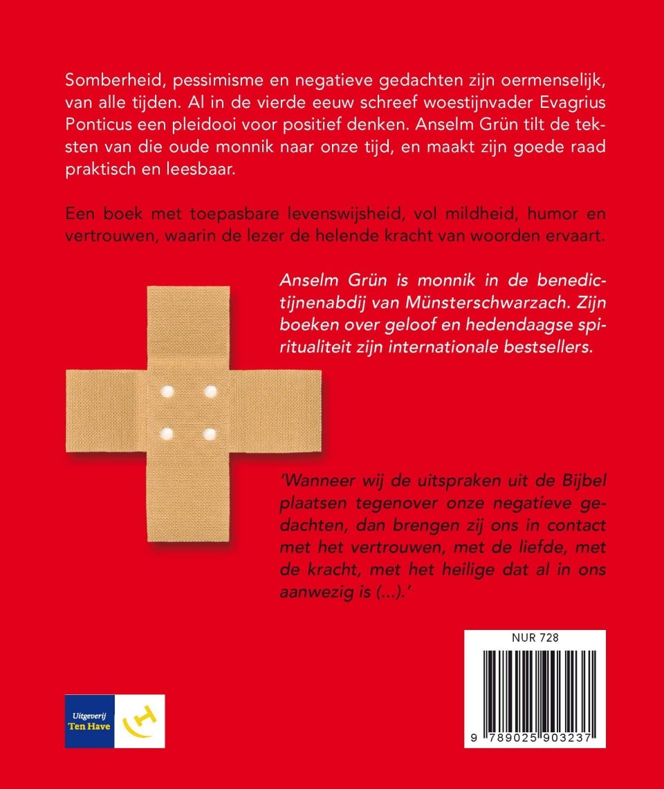 Eerste hulp bij negatieve gedachtenbackcover