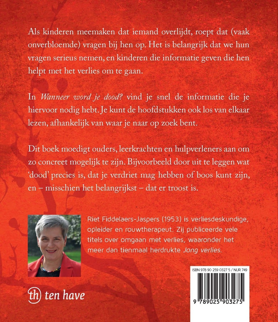 Wanneer word je doodbackcover