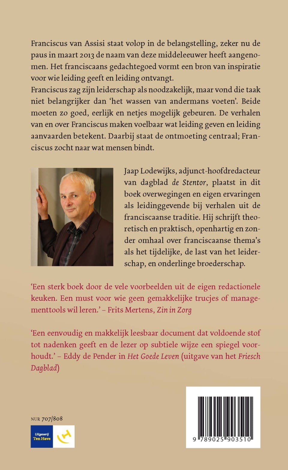 Franciscaans leiderschapbackcover