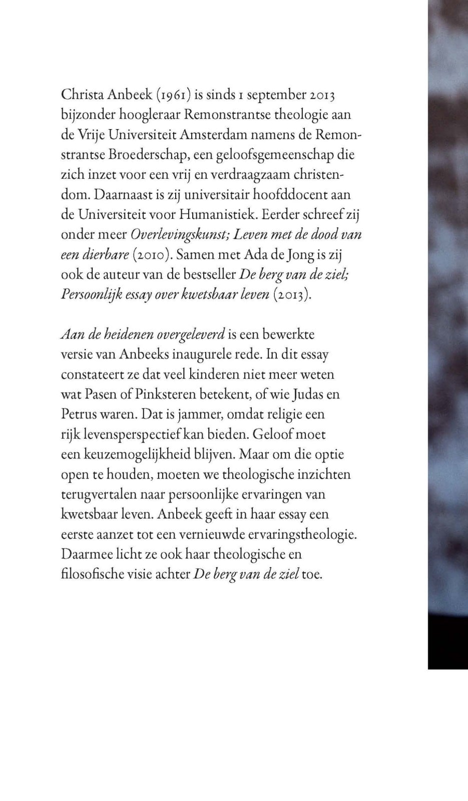 Aan de heidenen overgeleverdbackcover