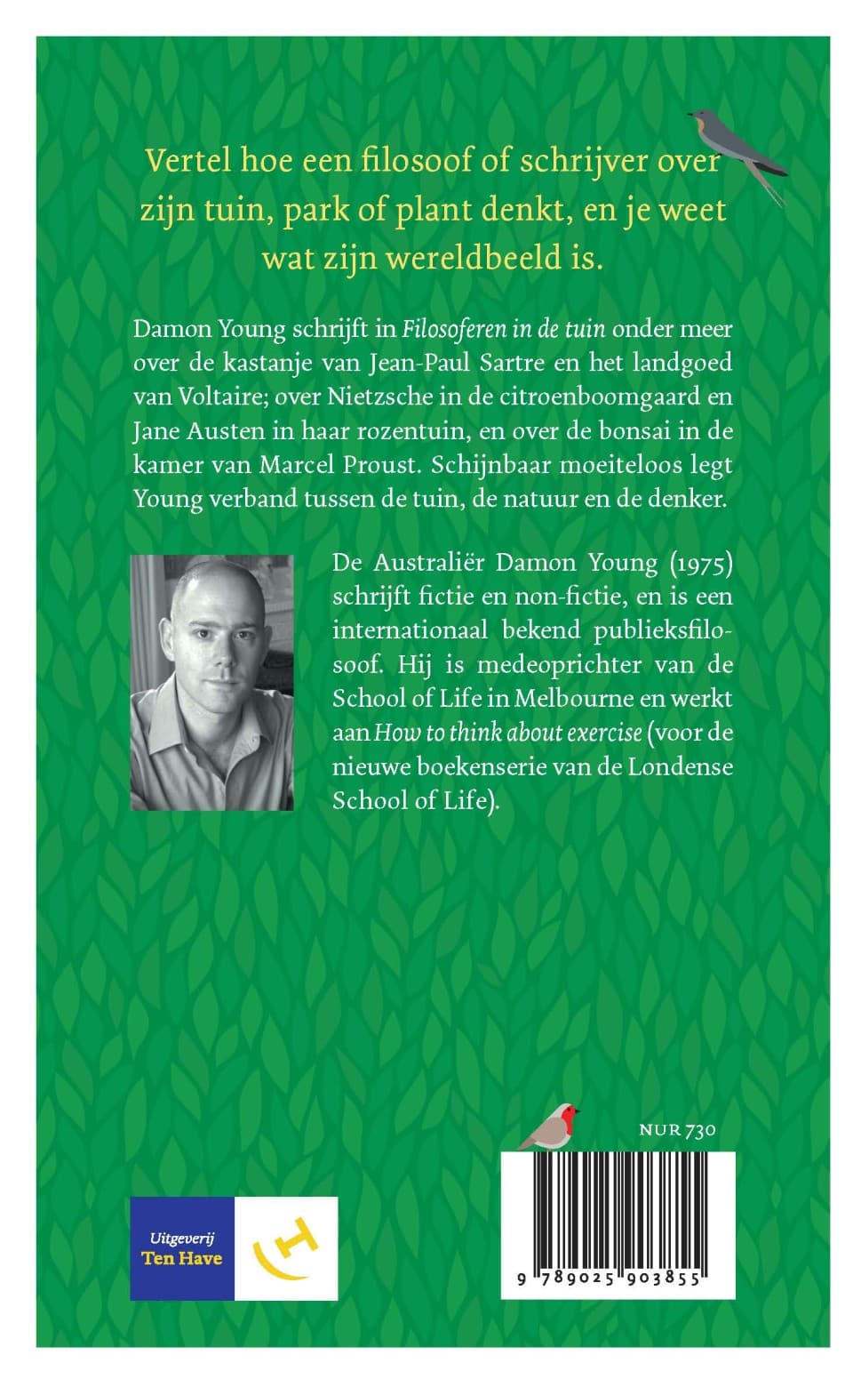Filosoferen in de tuinbackcover