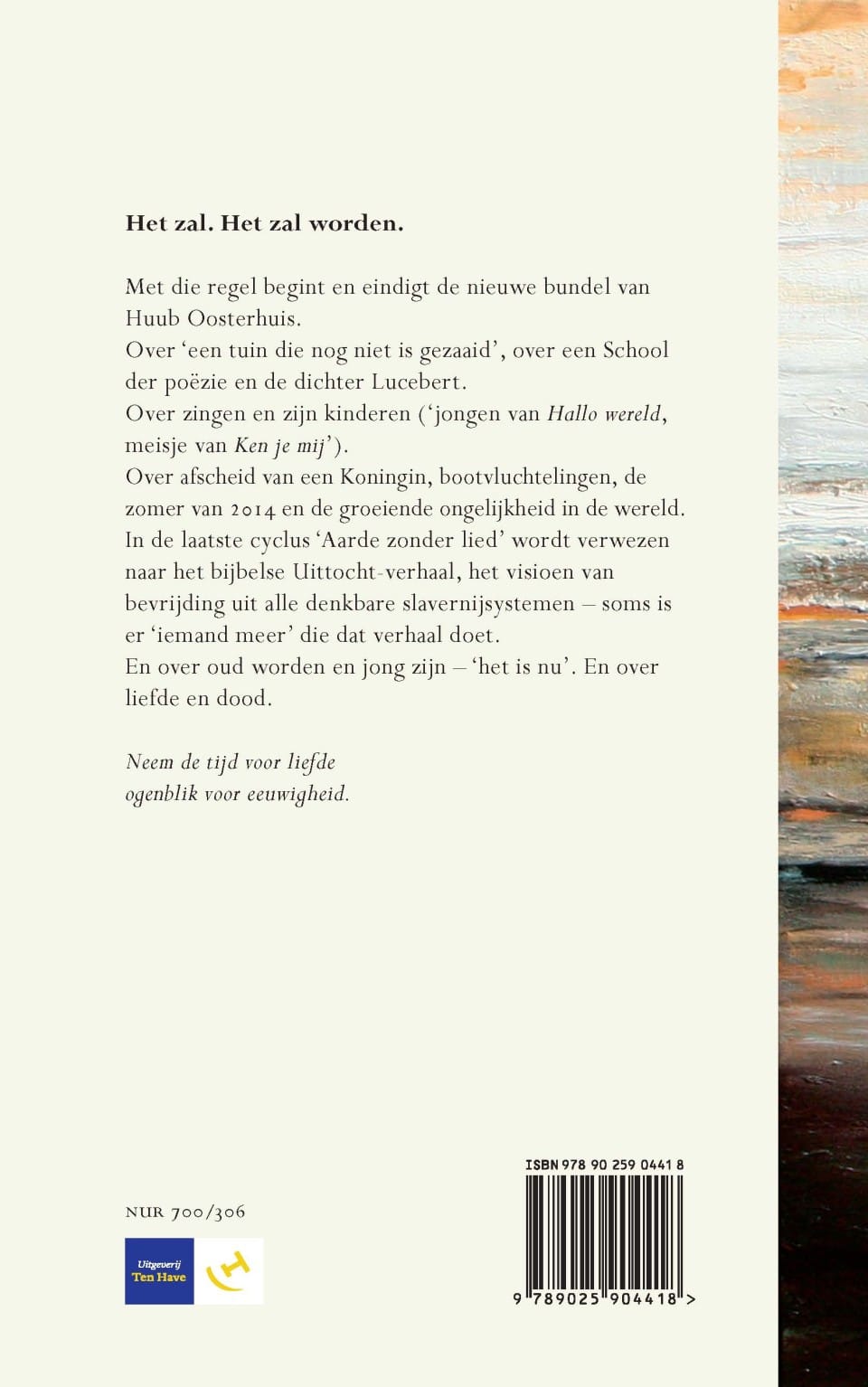 Iemand meerbackcover