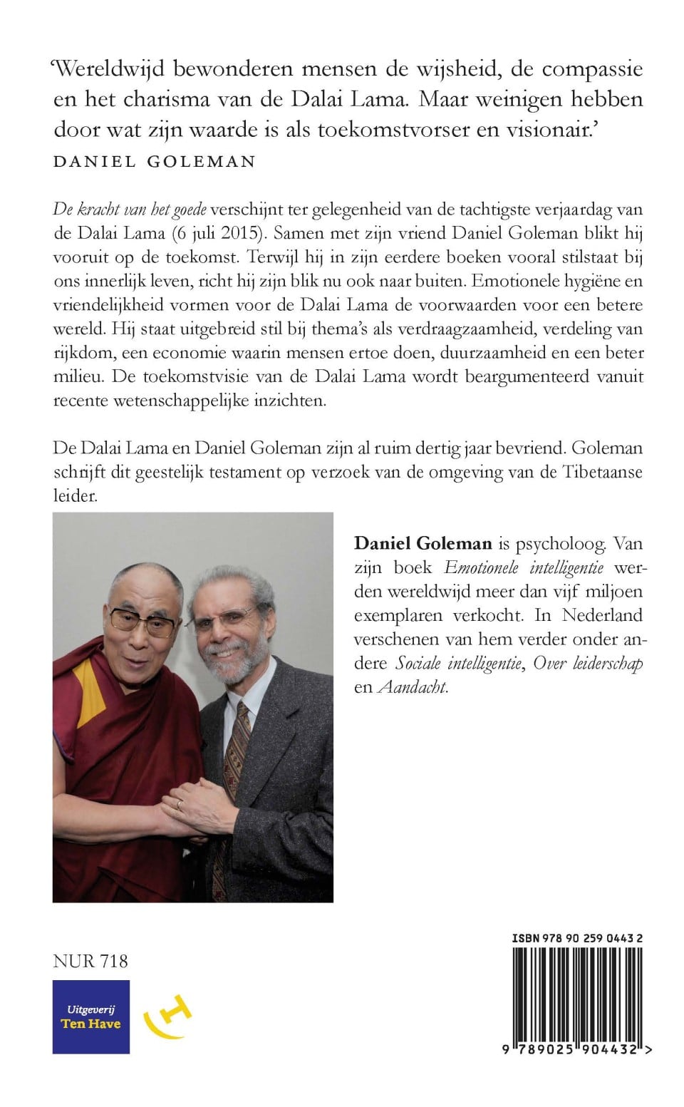 De kracht van het goedebackcover