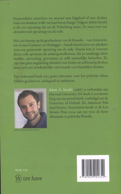 Ruimte voor vooroordelenbackcover