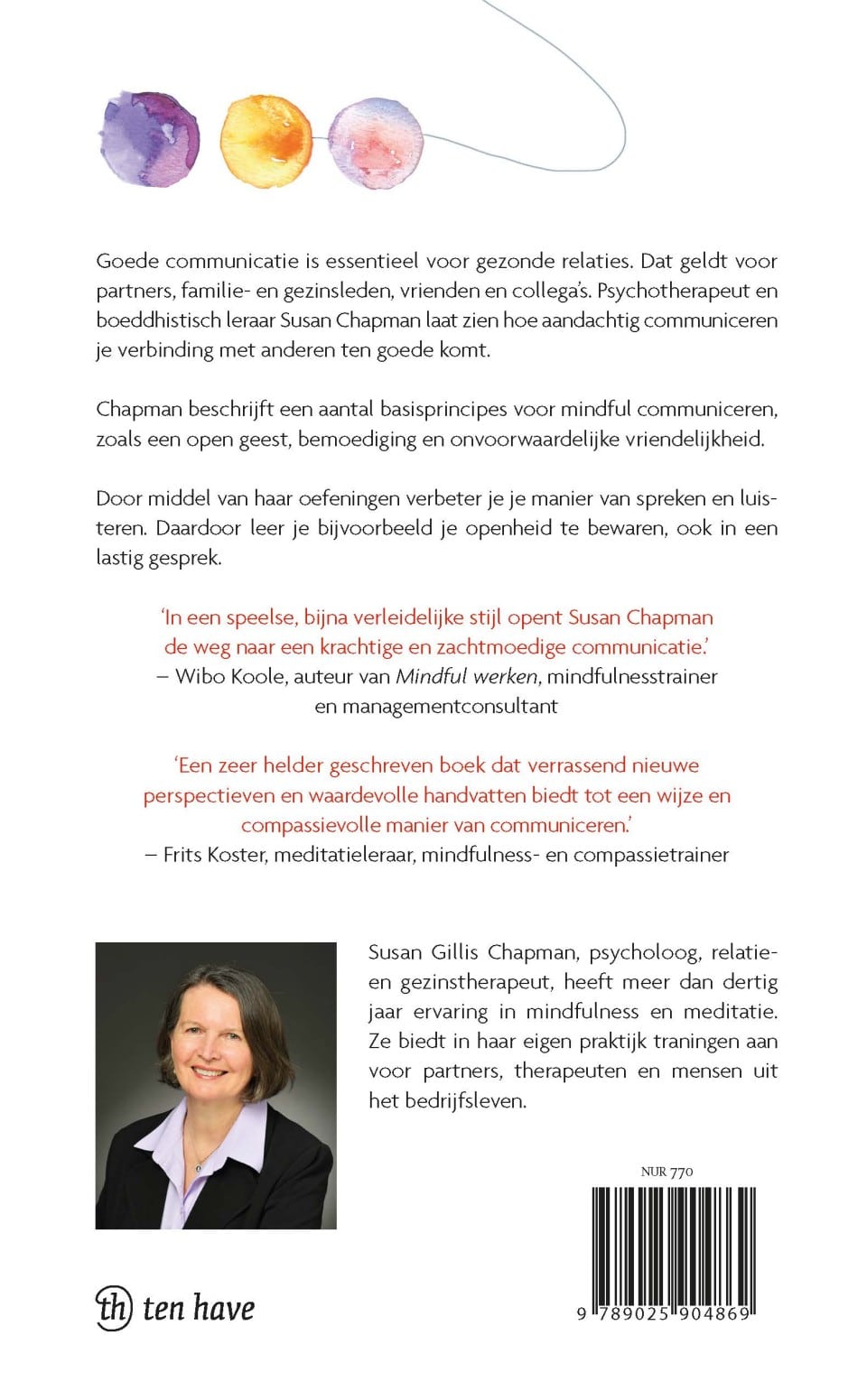 Mindful communicerenbackcover