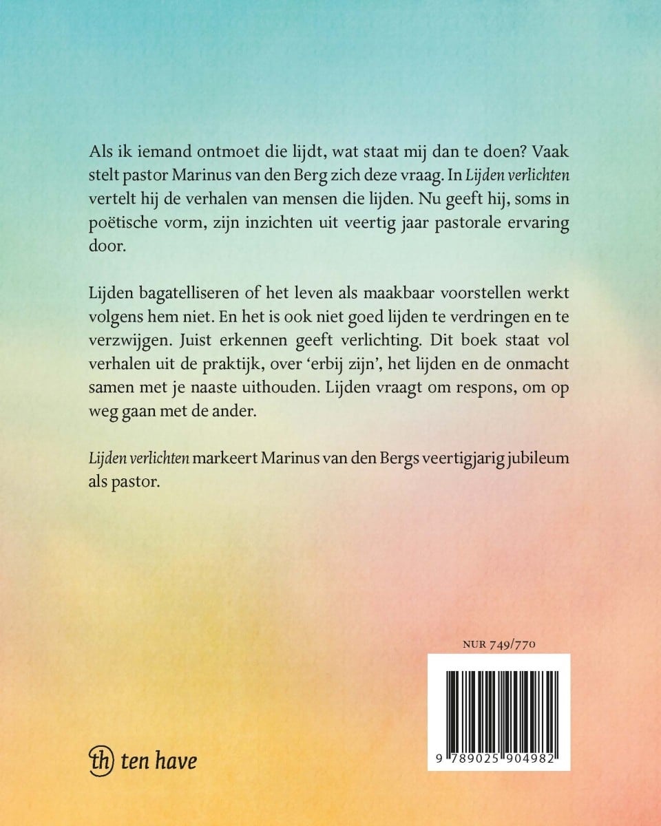 Lijden verlichtenbackcover