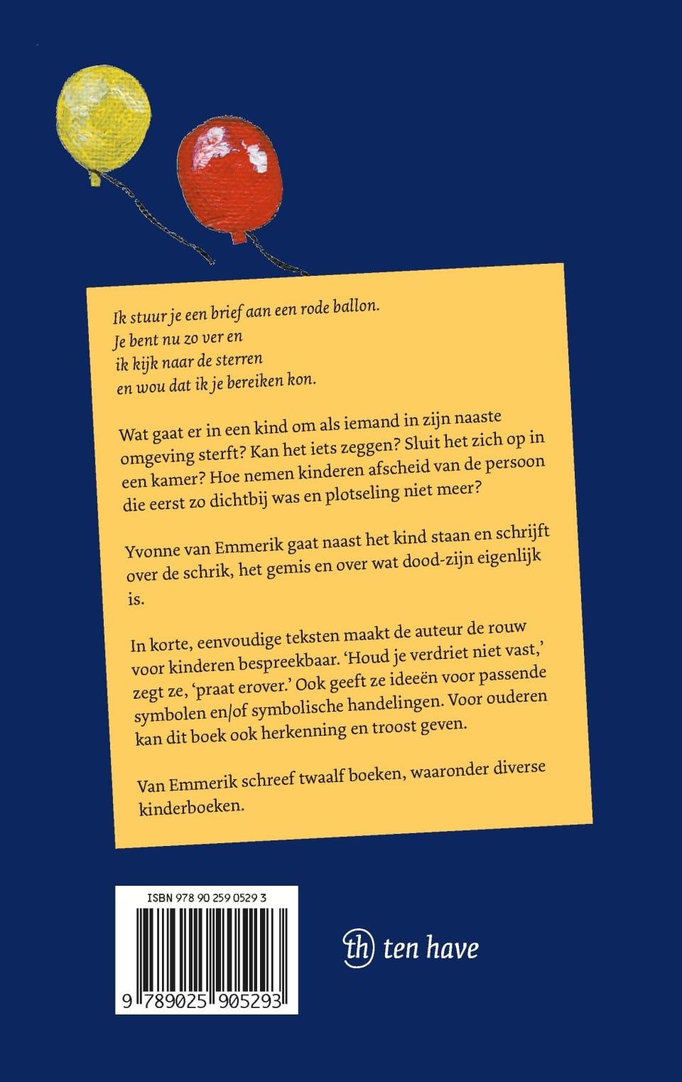 Als vlinders spreken kondenbackcover