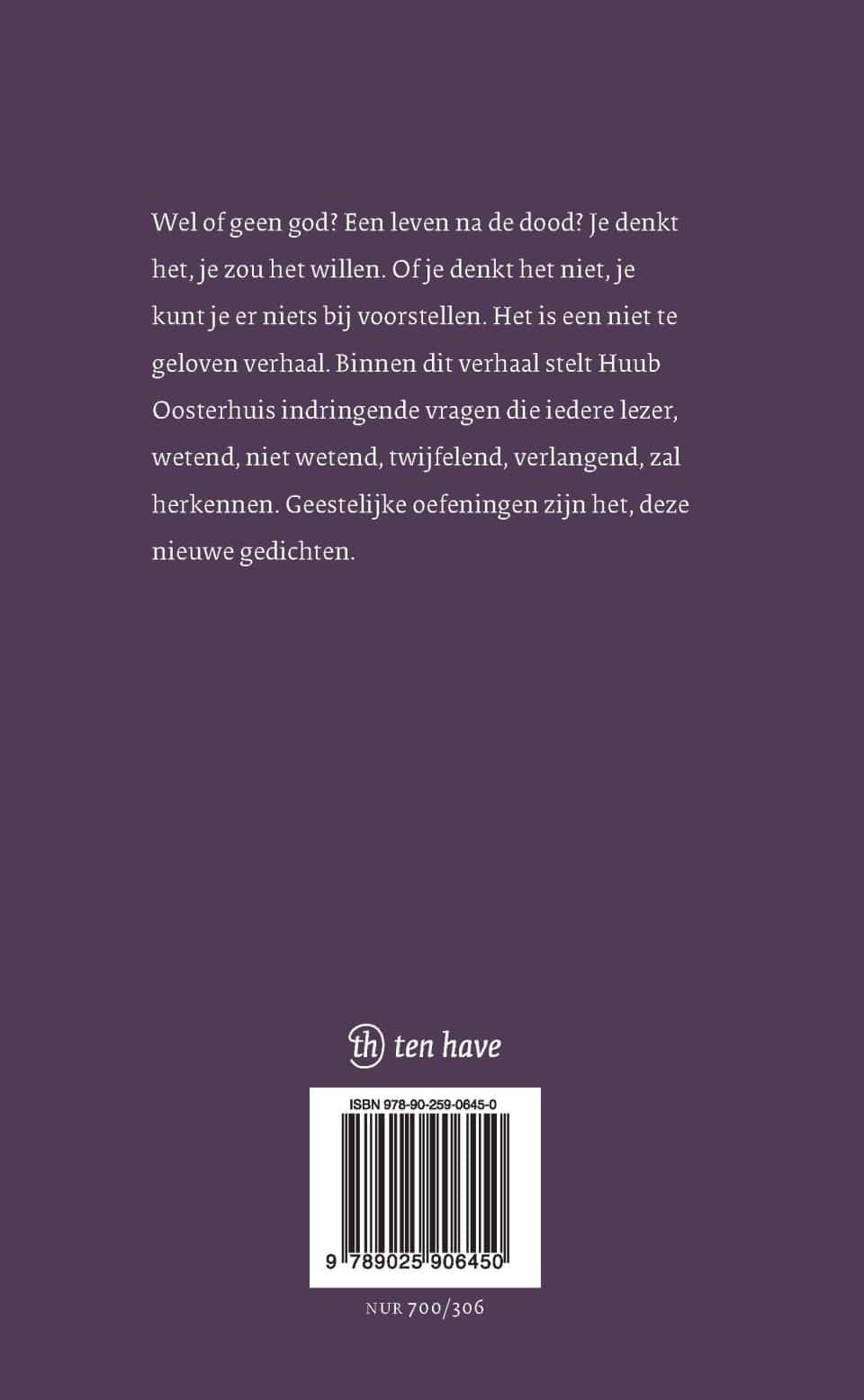 Die wij denkenbackcover