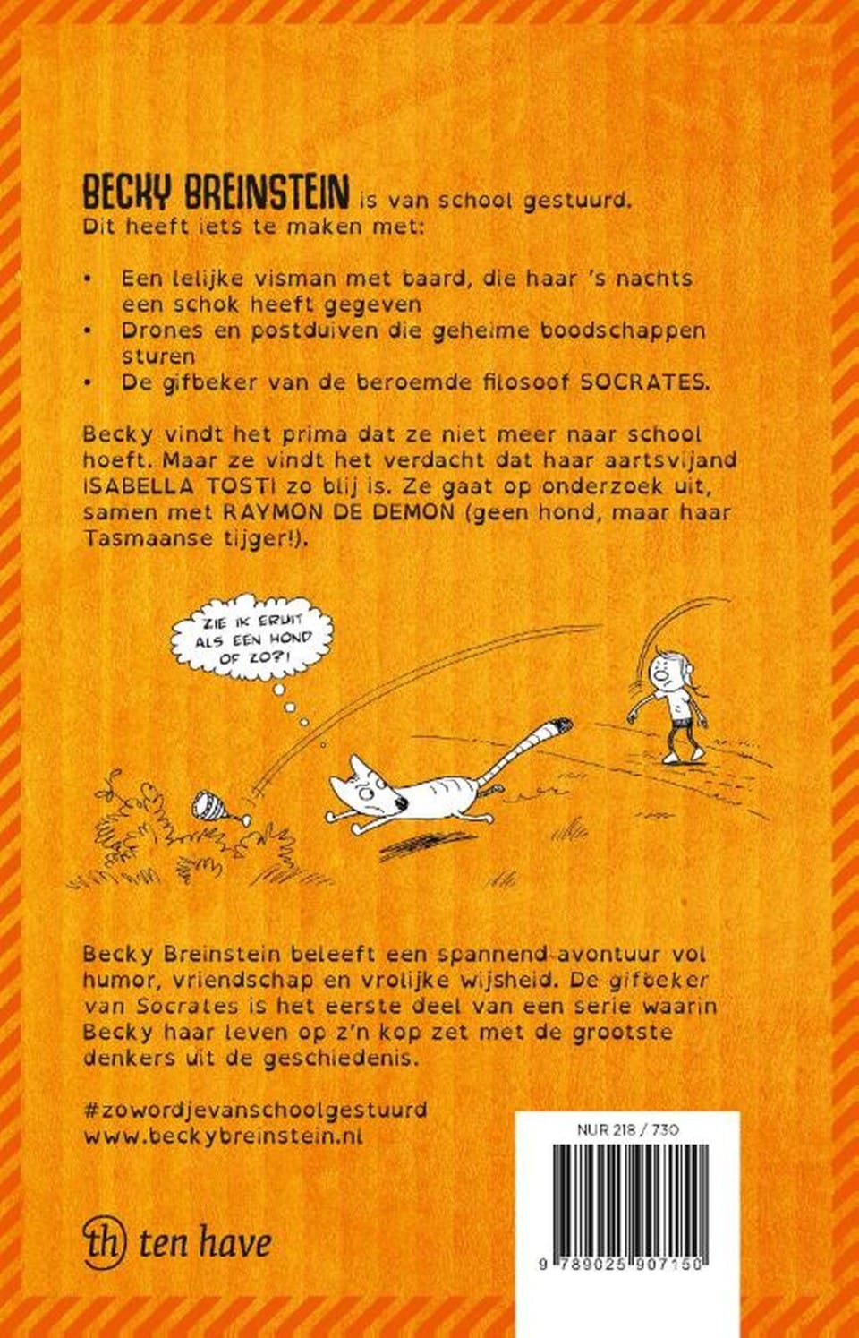 De gifbeker van Socratesbackcover