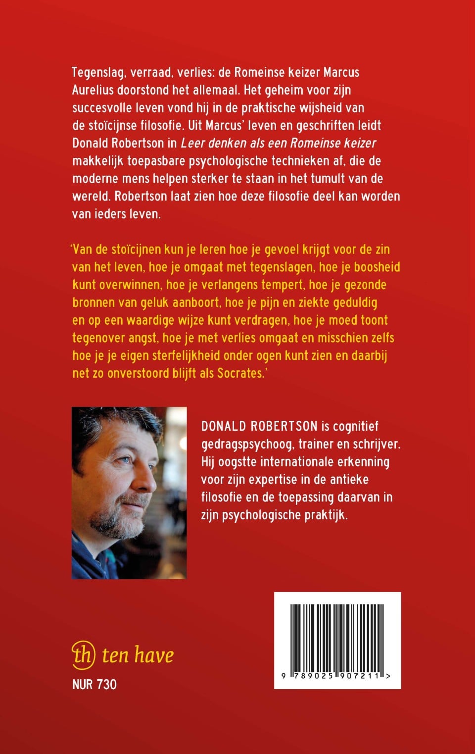 Leer denken als een Romeinse keizerbackcover