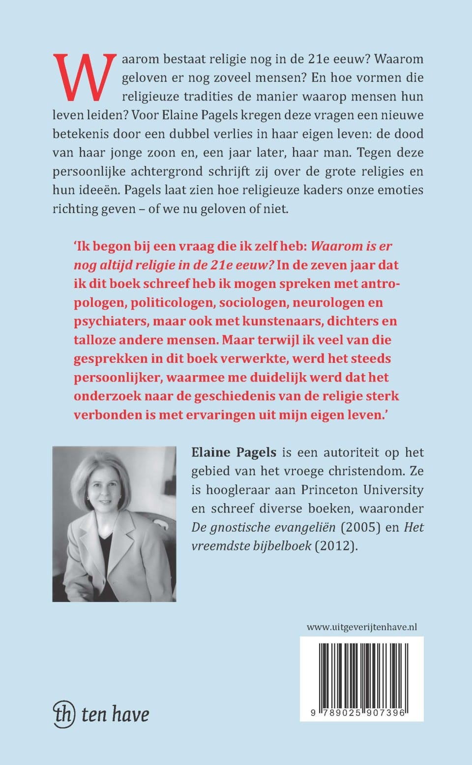 Waarom religie blijftbackcover