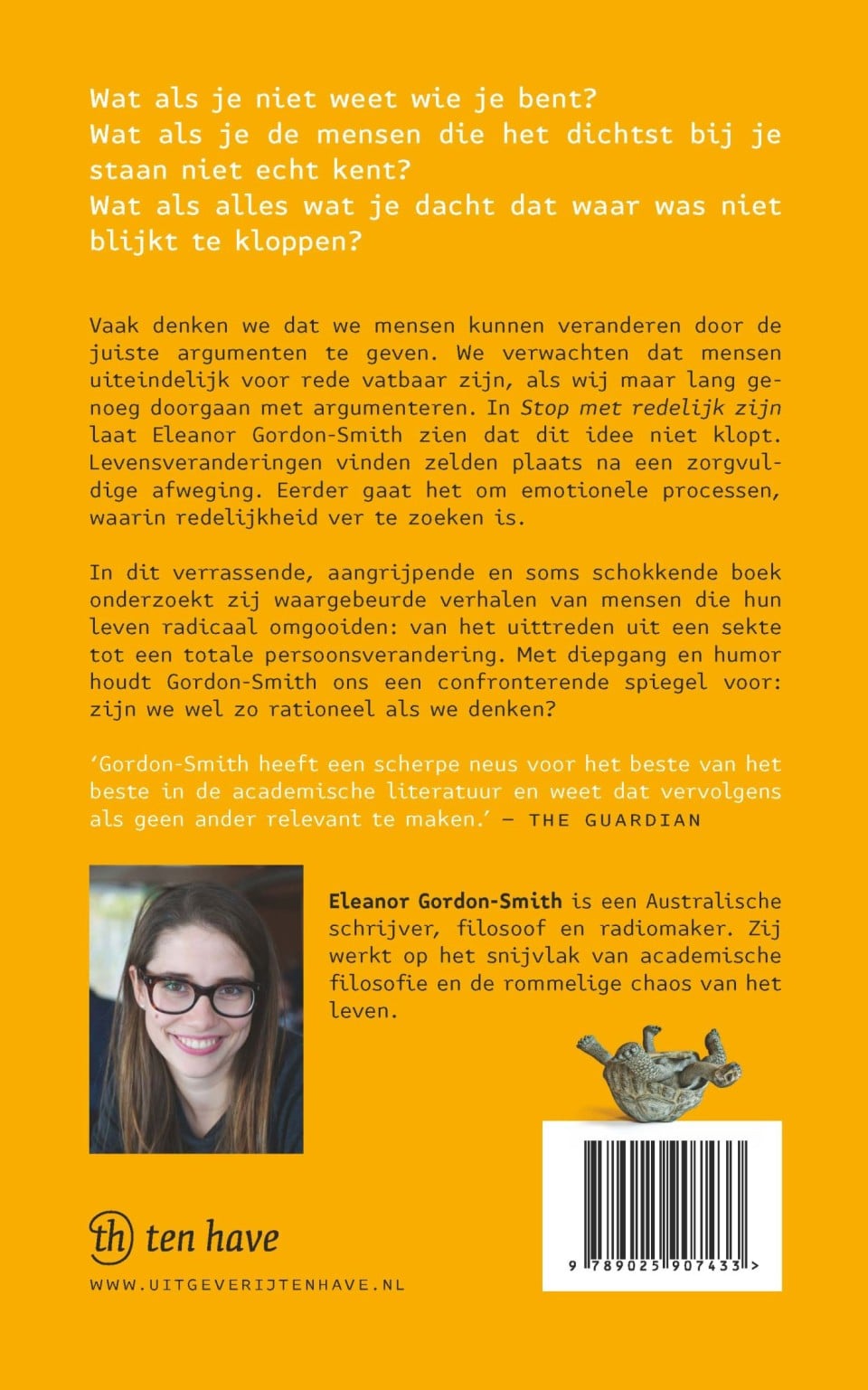 Stop met redelijk zijnbackcover