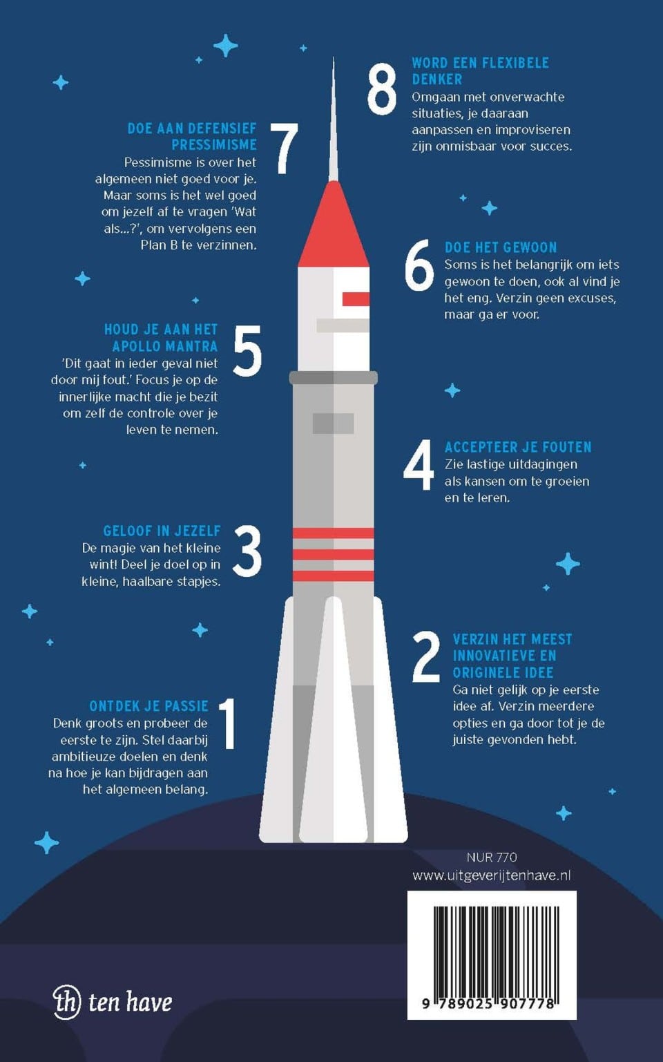 Iedereen kan landen op de maanbackcover